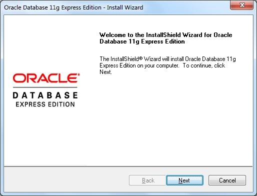 Oracle for windows 10
